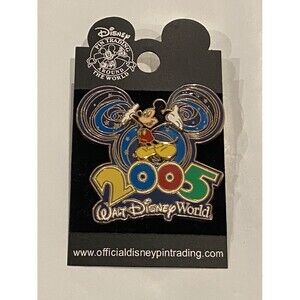 2005 Walt Disney World Official Where The Party Never End Trading Pin